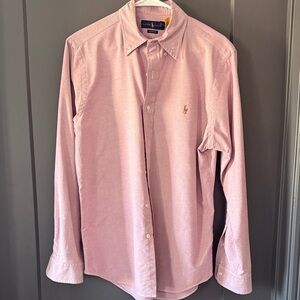Ralph Lauren Men's Button-Down Shirt in Light Pink